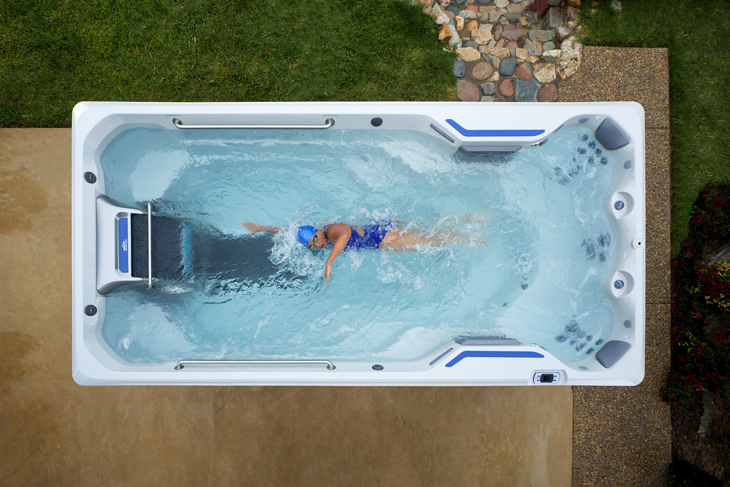 Swim Spa from Above